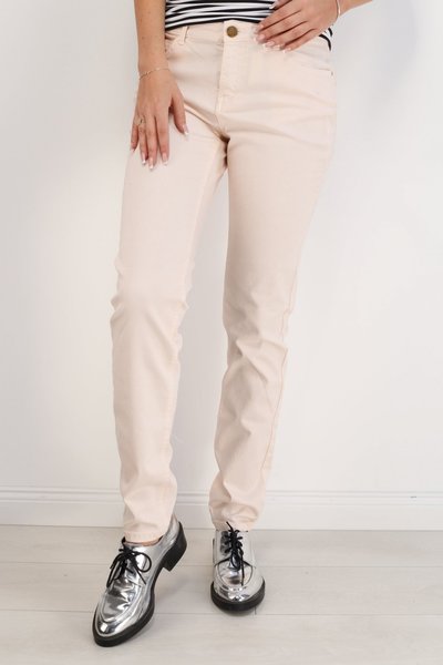 Pantaloni stradivarius light pink skinnyi