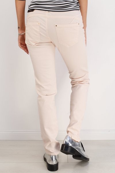 Pantaloni stradivarius light pink skinnyi